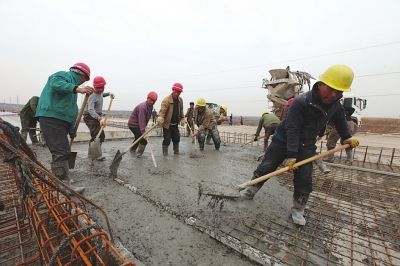晋城:兰花路延伸工程紧张施工_城市建设